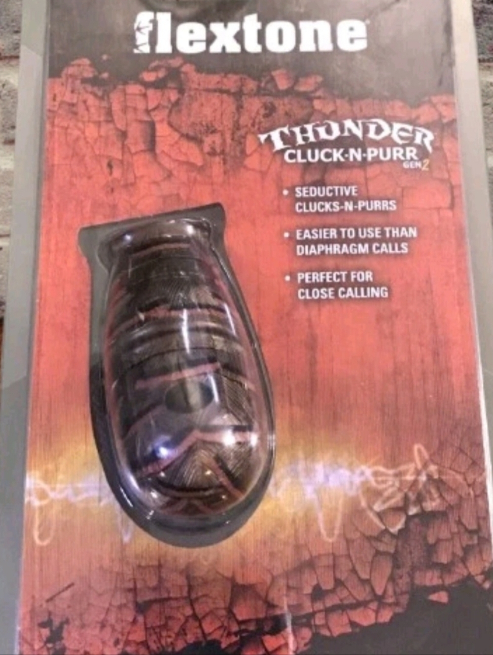 Thunder Cluck-N-Purr Gen2 Electronic Call - Black